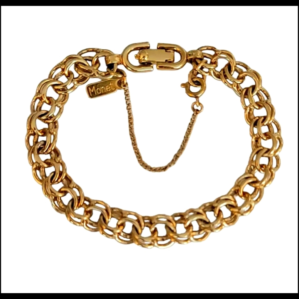Monet gold bracelet